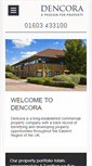 Mobile Screenshot of dencora.com